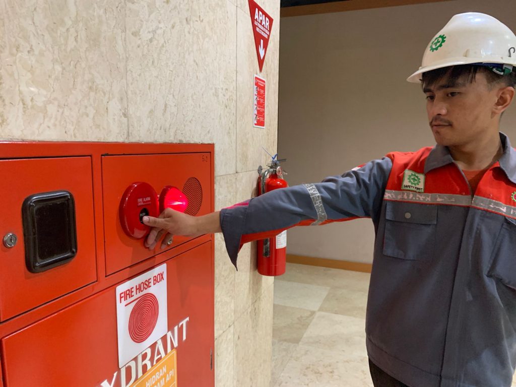 Pengujian sistem alarm