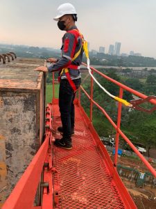  Pemeriksaan Counter Weight Proyek K-Hub BSD